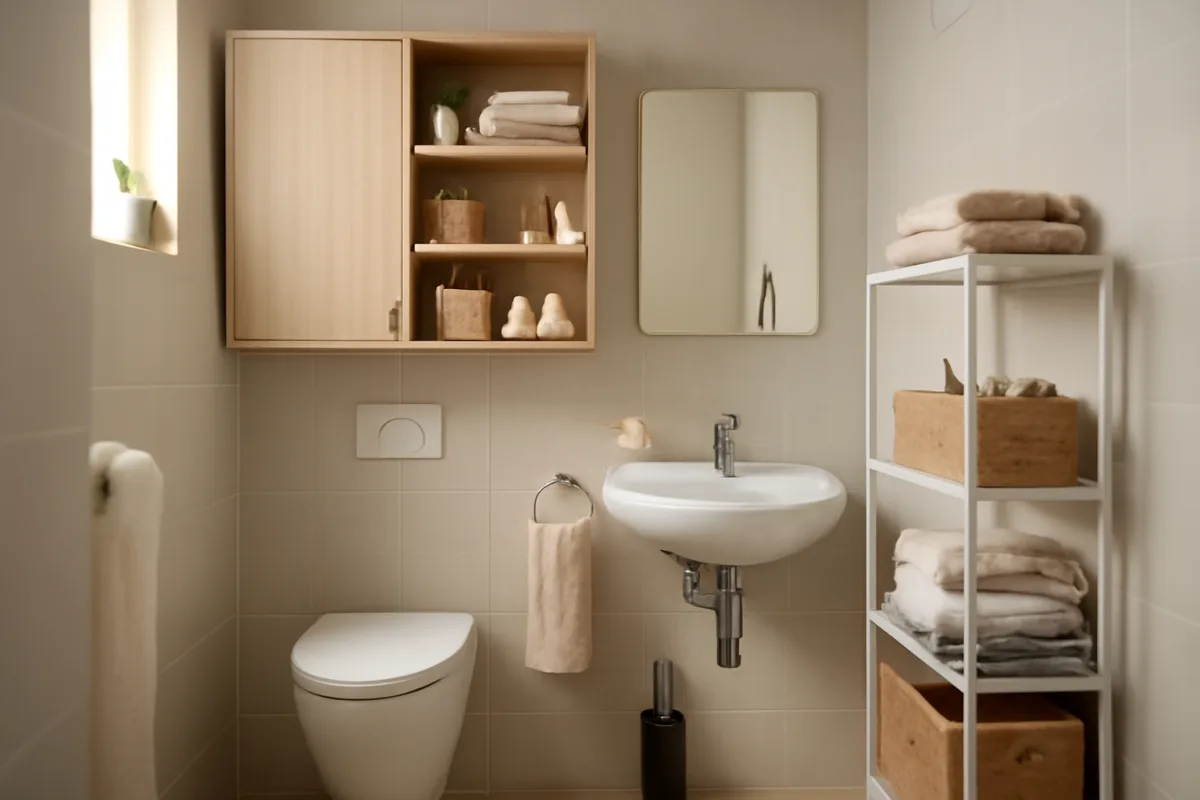 Bagno piccolo ma funzionale: trucchi d’arredo per sfruttare ogni centimetro
