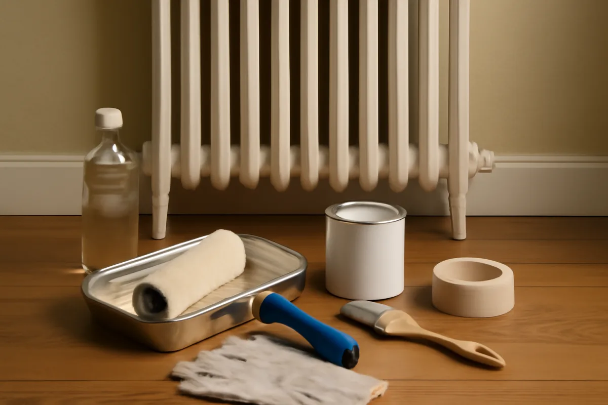 Cosa serve davvero per verniciare i termosifoni? Il materiale indispensabile per un risultato durevole