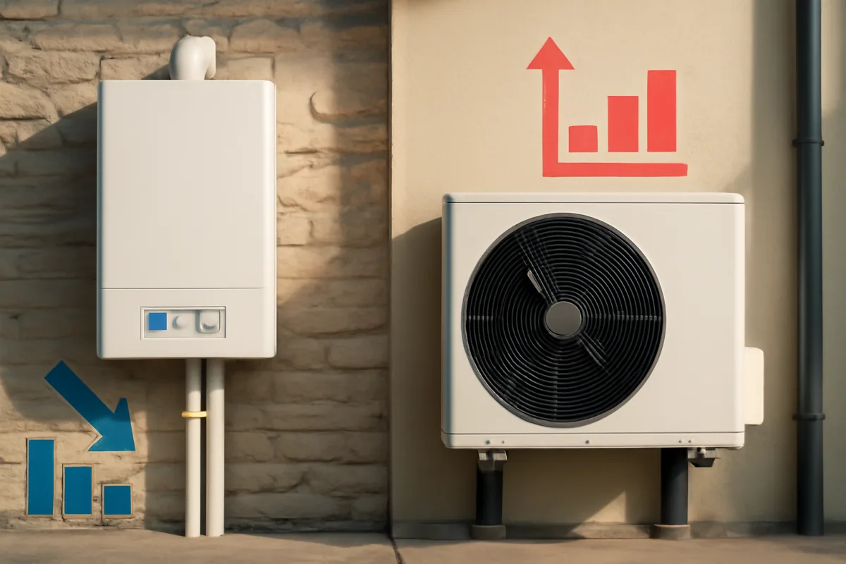 Caldaie a condensazione o pompe di calore? Il confronto sul consumo che pochi considerano