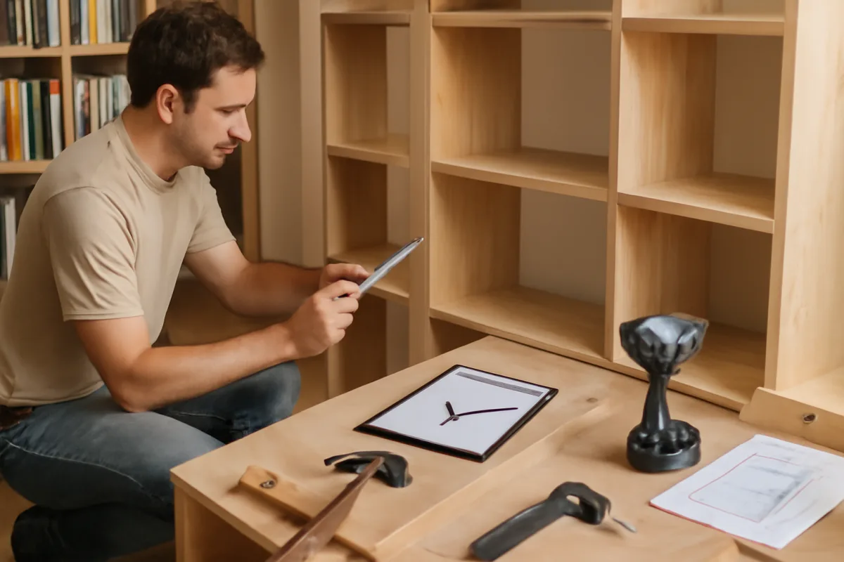 Come costruire una libreria su misura in legno fai da te? I passaggi che evitano errori frequenti