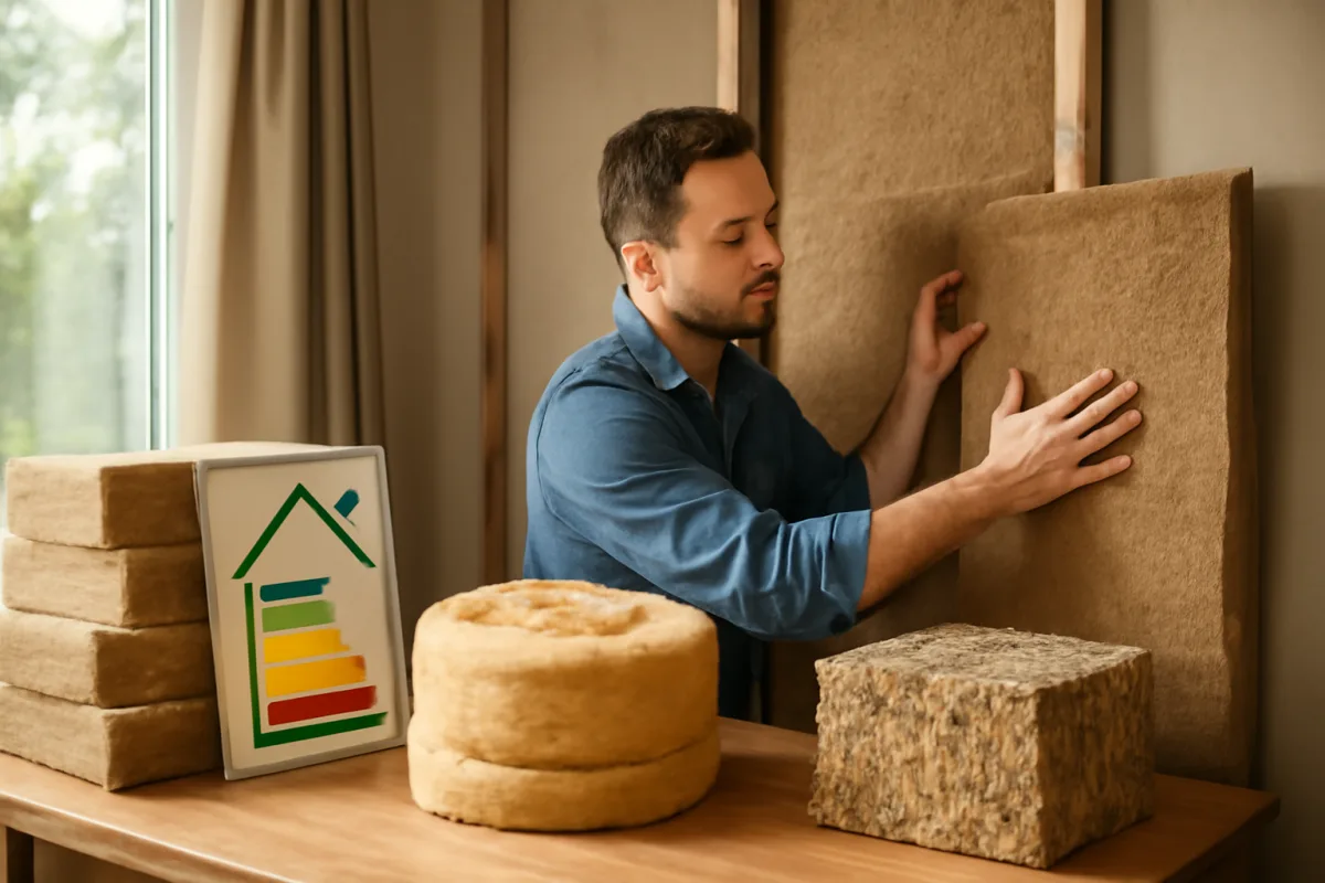Isolamento termico naturale: materiali ecologici che migliorano il comfort e riducono le spese